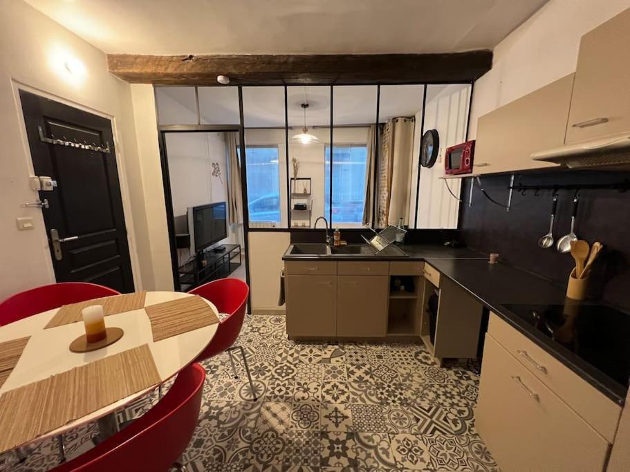 « La Coquille Ancree » Apartment Dieppe Exterior photo